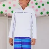 Boys San Sebastian Stripe Swim Trunk