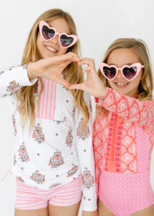 Girls Amelia Island Long Sleeve One-Piece