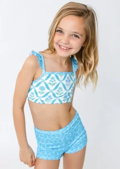Girls Rosemary Beach 3-Piece Long Sleeve Rashguard Set