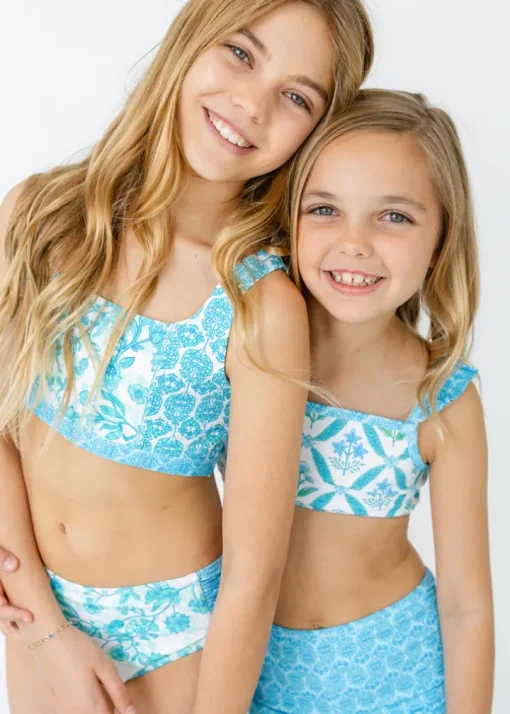 Girls Rosemary Beach 3-Piece Long Sleeve Rashguard Set