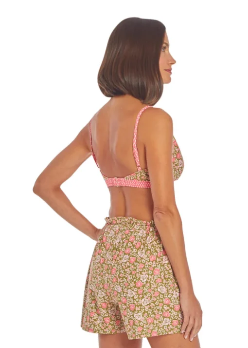 Jetties Beach Paperbag Waist Tassel Short