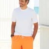 Men's White Short Sleeve Rashguard