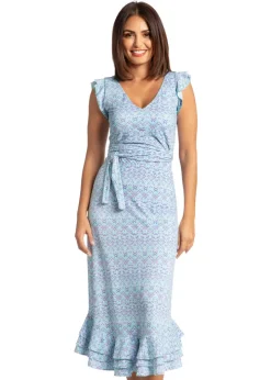 Naples Ruffle Maxi Skirt