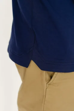 Navy Bamboo Long Sleeve Sun Shirt