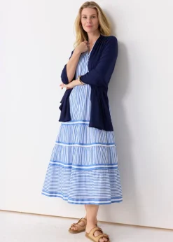 Navy Bamboo Sun Wrap