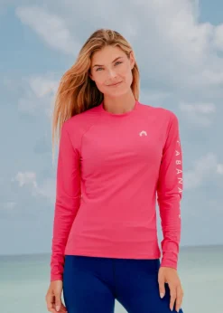 Pink Cabana Life Rashguard