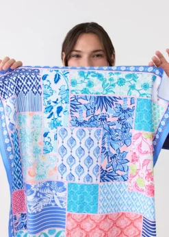 2025 Printed Patchwork Scarf