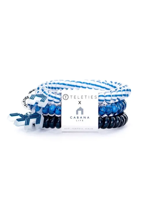 San Sebastian Cabana Life x Teleties Hair Tie 3-Pack