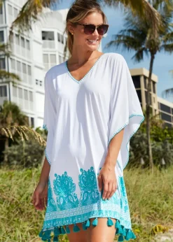 St. Pete Embroidered Cover Up